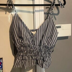 Striped Sleeveless Top